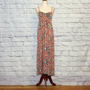 Anthropologie Nieves Lavi Silk Maxi Dress